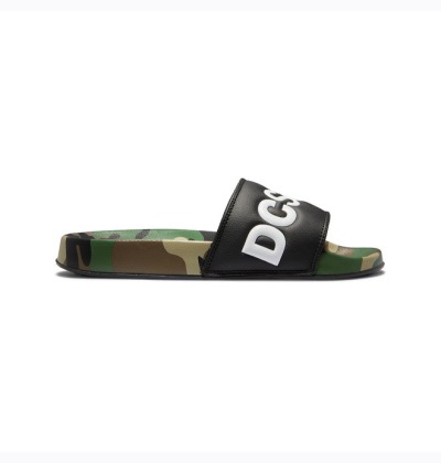 DC DC Fekete / Camo - Papucs - Fekete / Camo - Magyarország (K4O4G2OL)